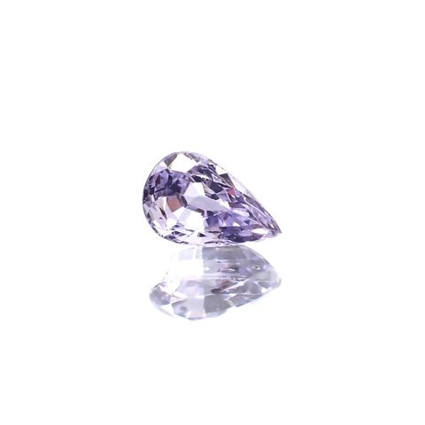 ラベンダーサファイア(宝石名サファイア) マダガスカル/スリランカ産 1.12ct 識別済[210812506]7.3×4.7mm前後