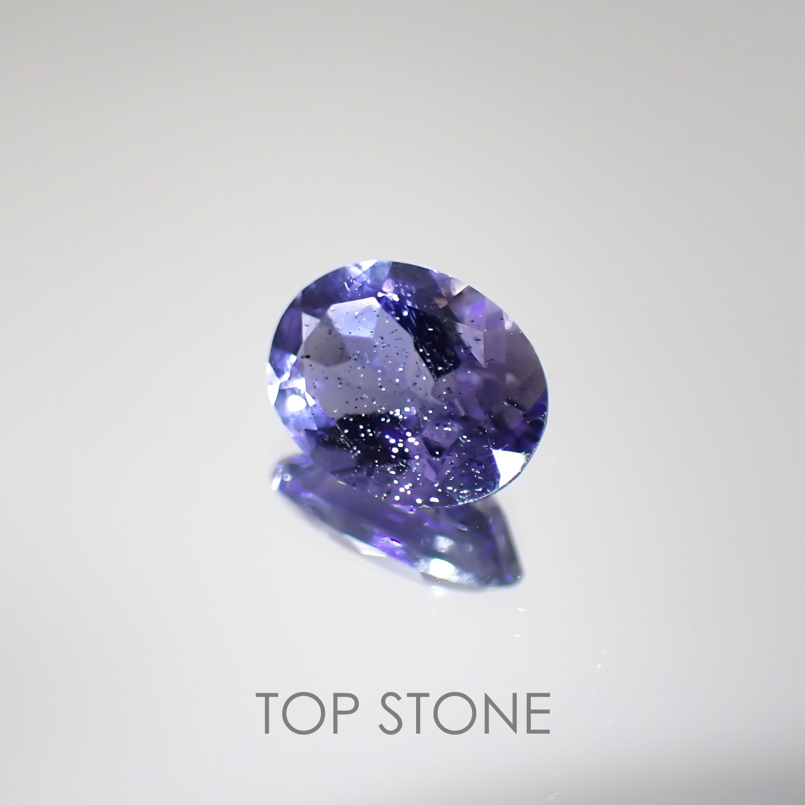 アイオライトサンストーン インド・ブラジル産 ルース 1.5ct[20129289]9×7.1mm前後