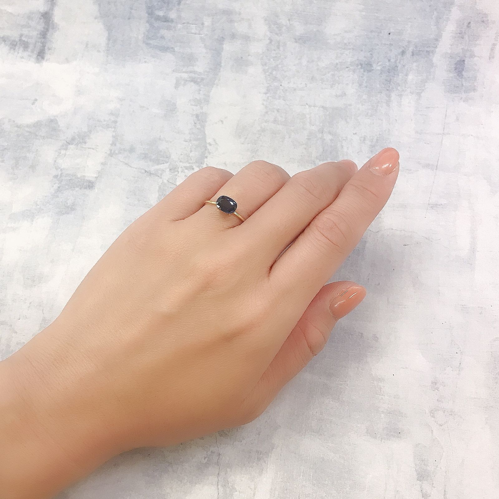 コバルトブルースピネル(宝石名ブルー・スピネル)スリランカ産 1.243ct ソ付(日独)[220817494]7.47x5.61mm前後