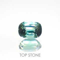 ブルーグリーントルマリン(宝石名グリーン・トルマリン) アフガニスタン産 0.61ct 識別済[211013587]5.8×4.1mm前後