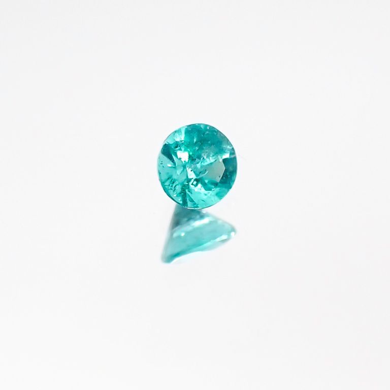 パライバトルマリン ブラジル産 ルース 0.046ct[20116972]2.1×2.1mm前後