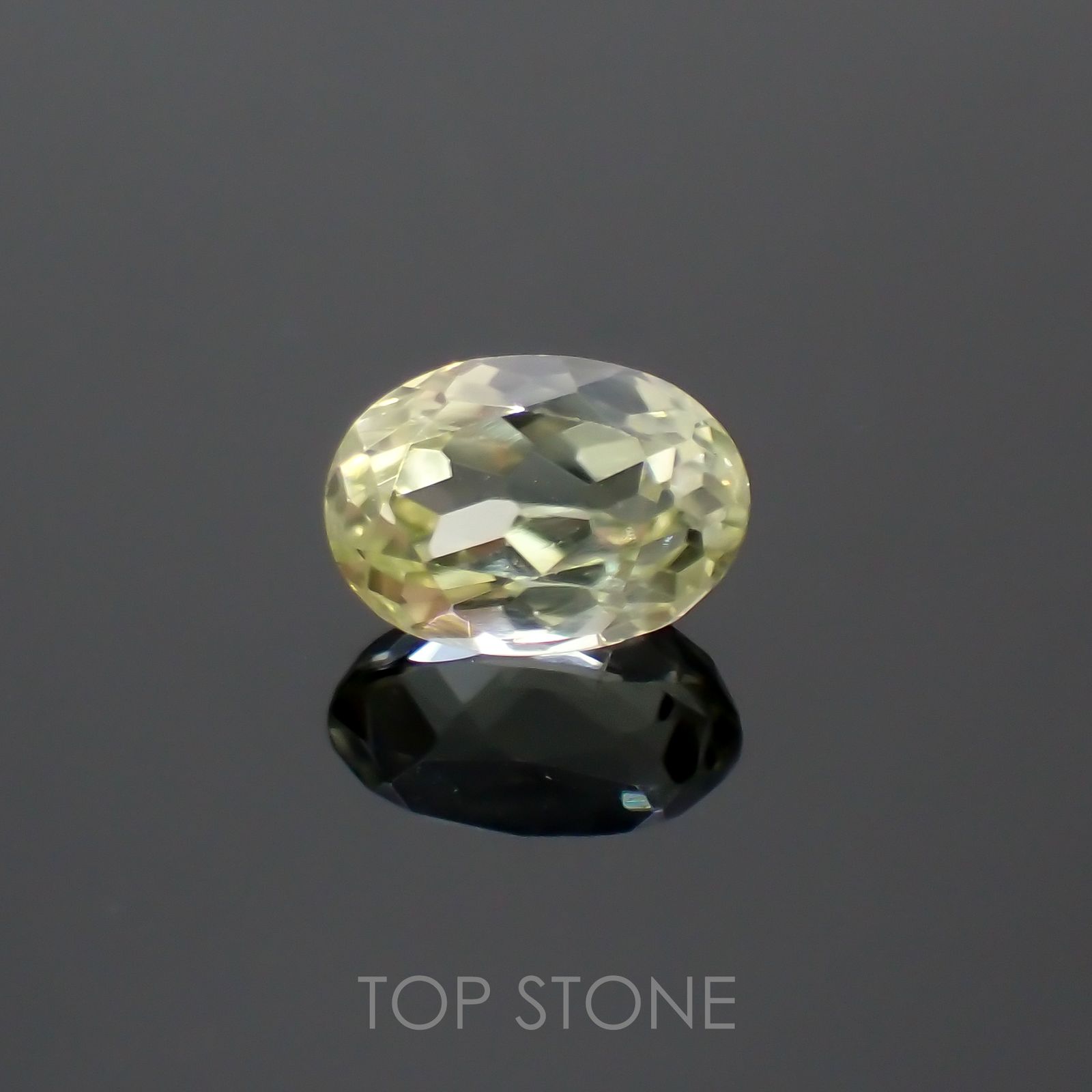 シリマナイト(宝石名シリマナイト) インド産 1.15ct 識別済[20128765]6.9×4.9mm前後