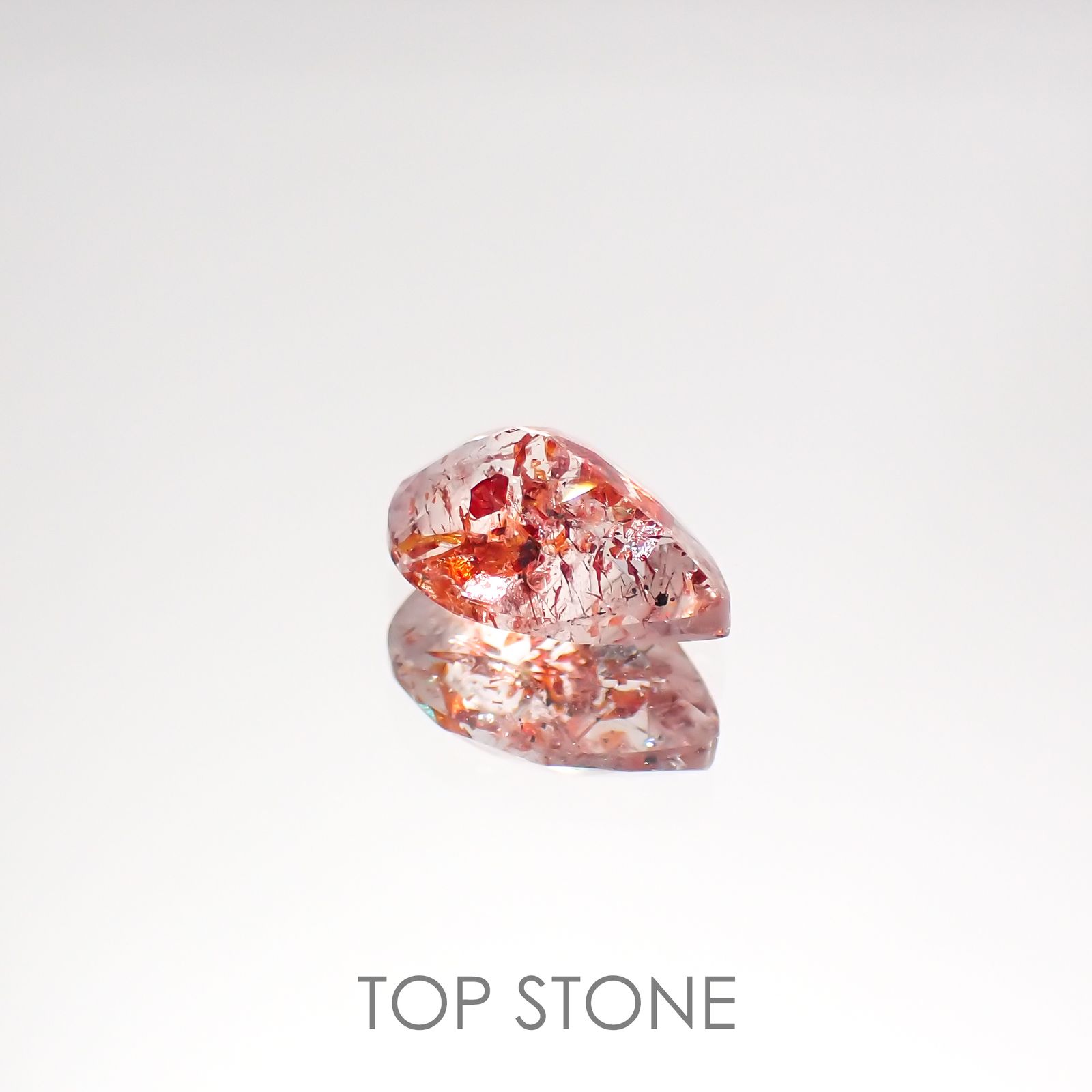 ファイヤークォーツ ナイジェリア産 1.25ct[220114766]9x6.2mm前後