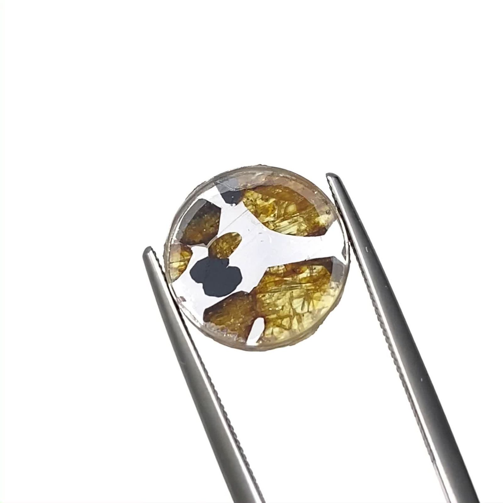 パラサイト隕石 パラサイト隕石Sericho トリプレット 発見地：ケニア 4.96ct[231023675