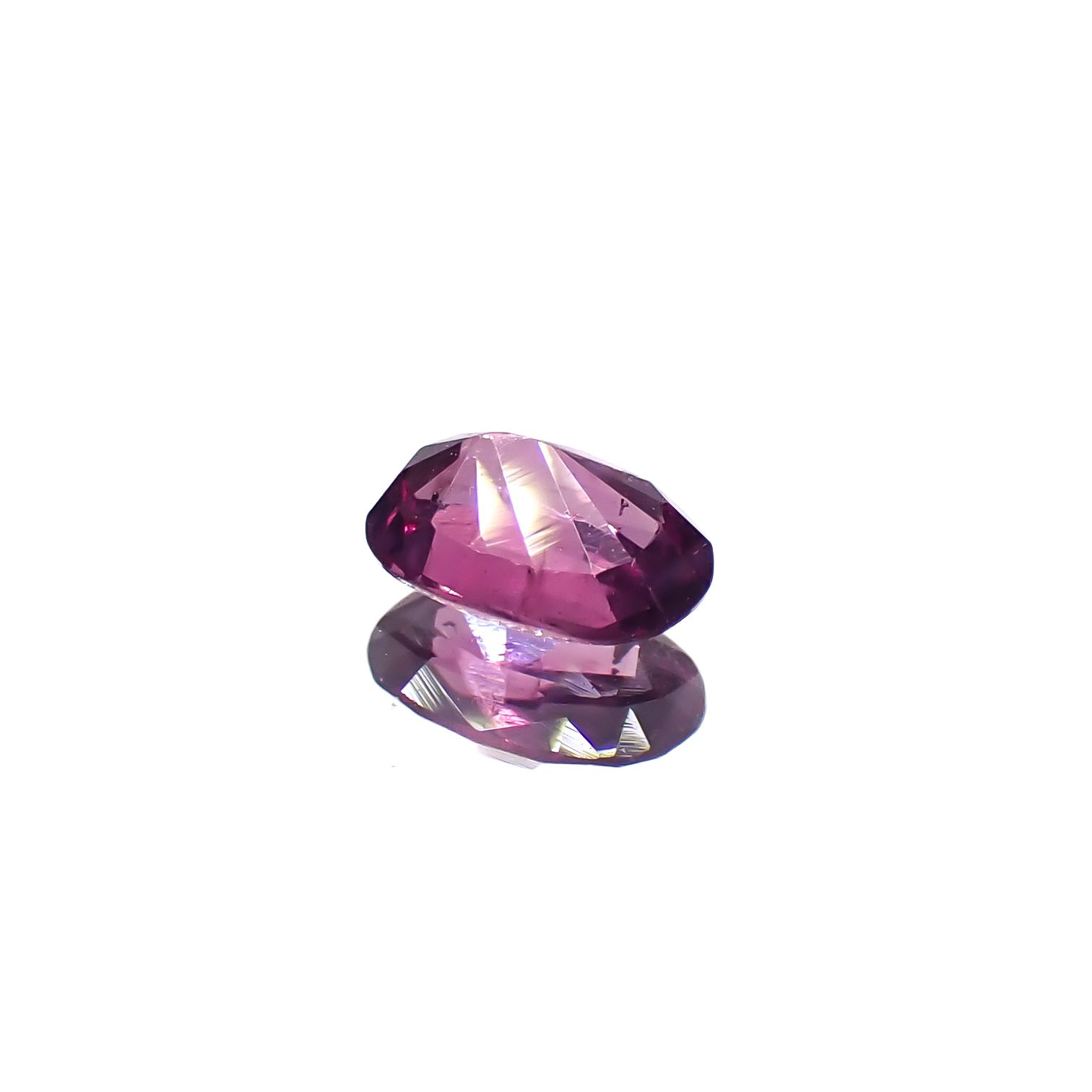 パープルサファイア 非加熱 パキスタン・カシミール地方産 0.34ct[240628401]5x3.4mm前後