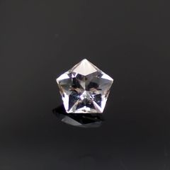 ◇カスタム・ペンタゴンカット◇ゴッシェナイト(宝石名ゴッシェナイト)ブラジル産 0.46ct 識別済[221219394]5.2x5.5mm前後