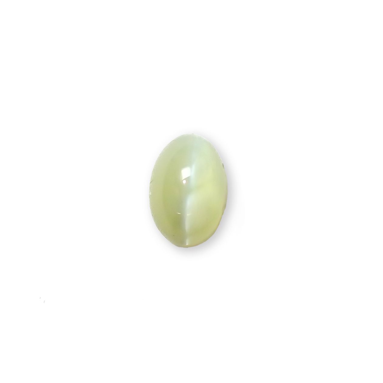 クリソベリルキャッツアイ スリランカ産 1.36ct[240226114]6.5x4.4mm前後