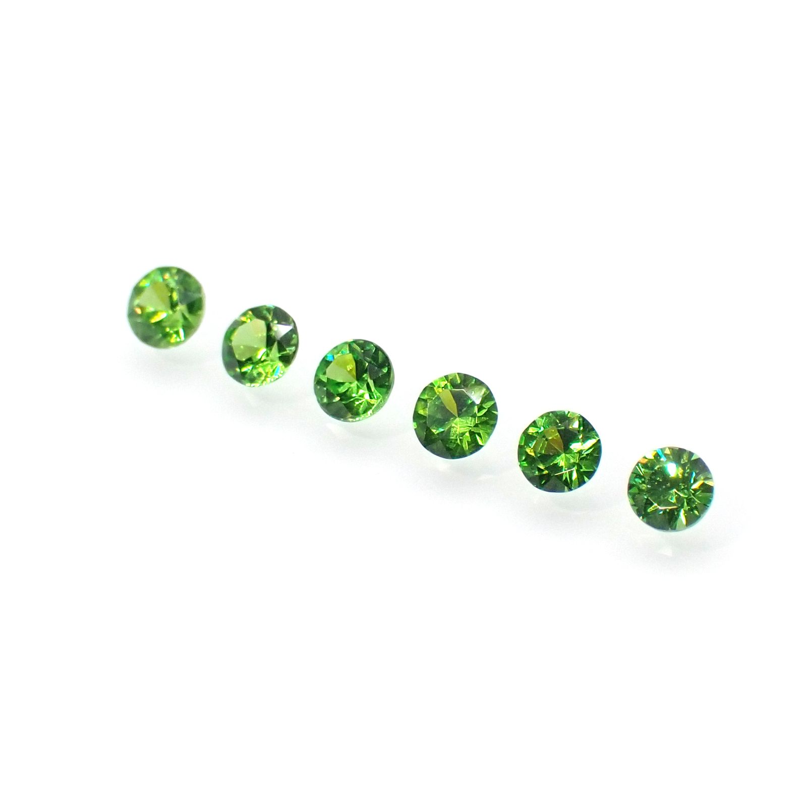 ◆ランダムセレクト-Limited edition-◆<先着30個>デマントイドガーネット ロシア産 約0.020ct[230823280]1.6x1.6mm前後