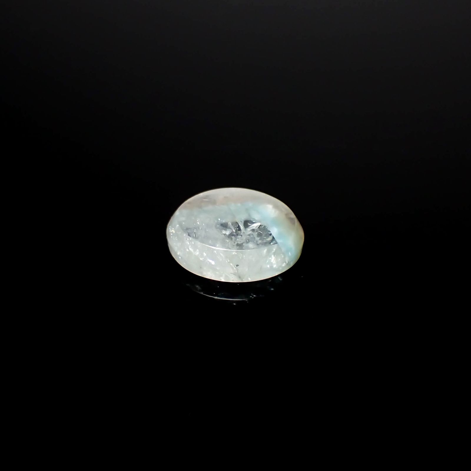 パライバクォーツ ブラジル産 3.54ct[240527407]11.7x10.4mm前後
