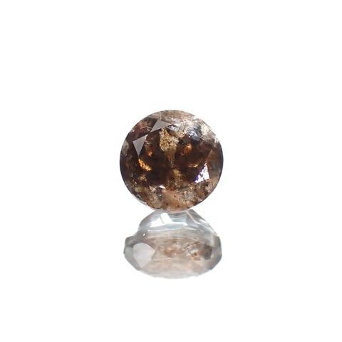 アベンチュリンアクアマリン ナイジェリア産 0.58ct / 5.1x5.1mm前後 [260917717]