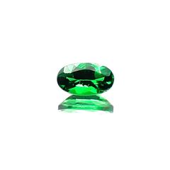 ツァボライト(宝石名グリーン グロッシュラー・ガーネット)タンザニア産 0.24ct 識別済[250622382]5x2.8mm前後