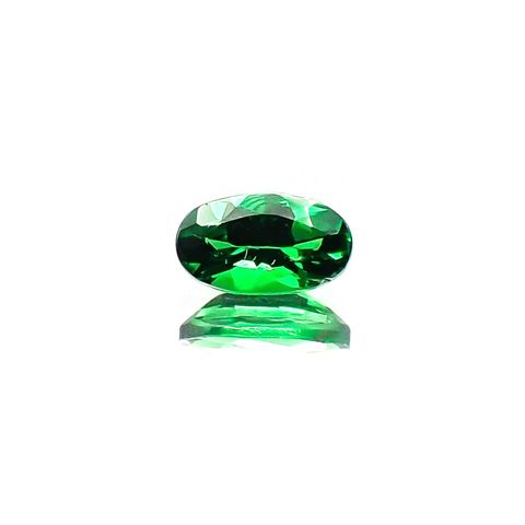 ツァボライト(宝石名グリーン グロッシュラー・ガーネット)タンザニア産 0.24ct 識別済[250622382]5x2.8mm前後