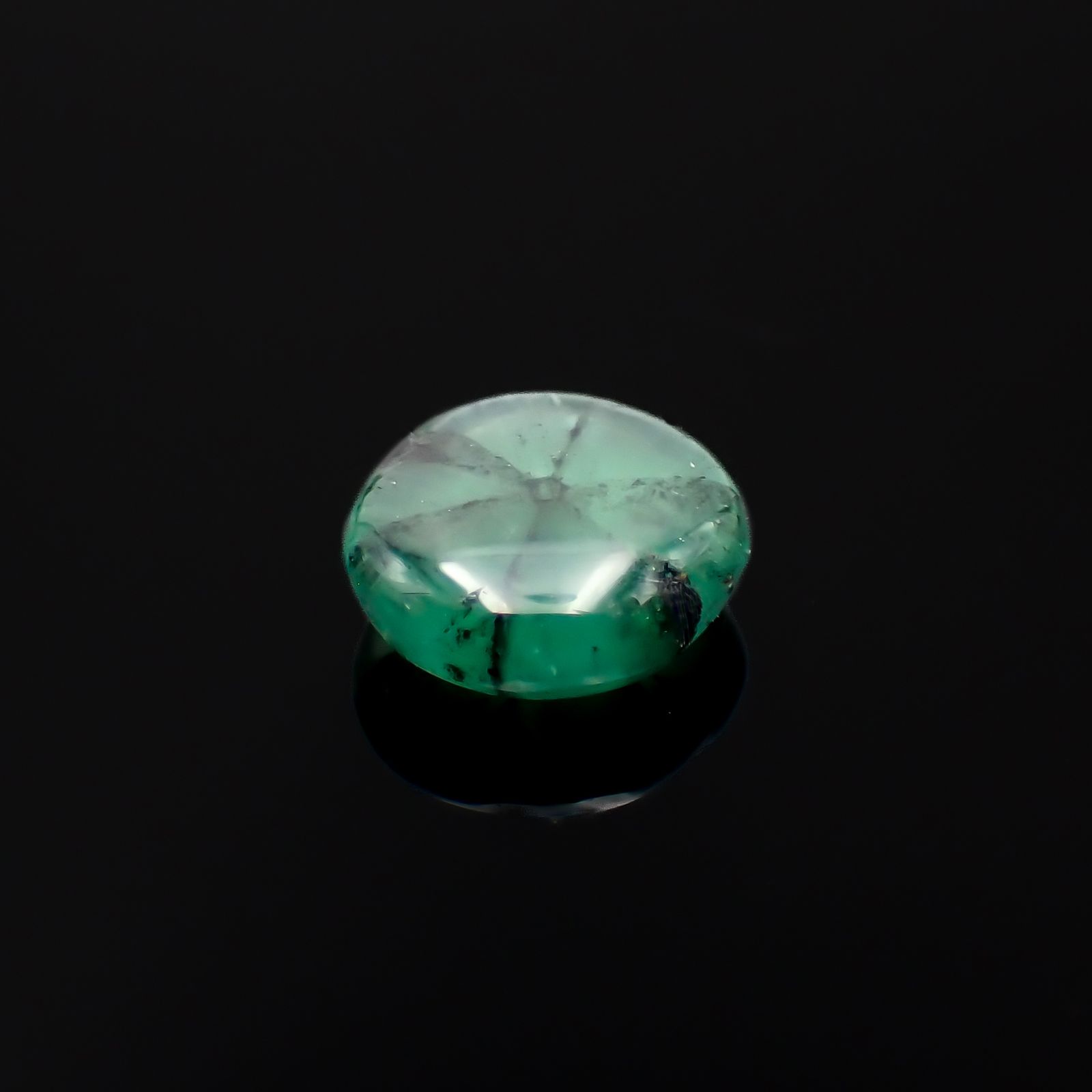 トラピッチェエメラルド コロンビア産 0.79ct[230722967]6.2x6mm前後
