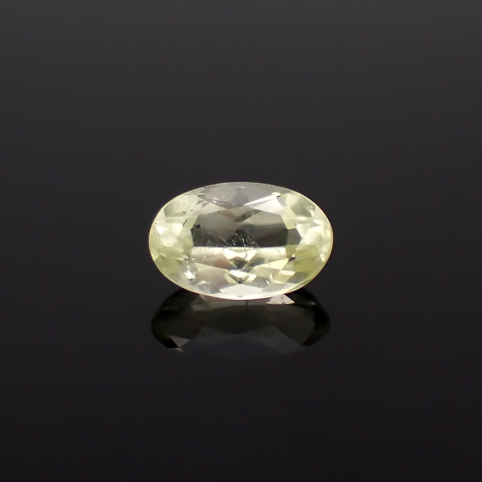ブラジリアナイト(宝石名ブラジリアナイト)ブラジル産 1.29ct 識別済[230220689]8.5x5.5mm前後