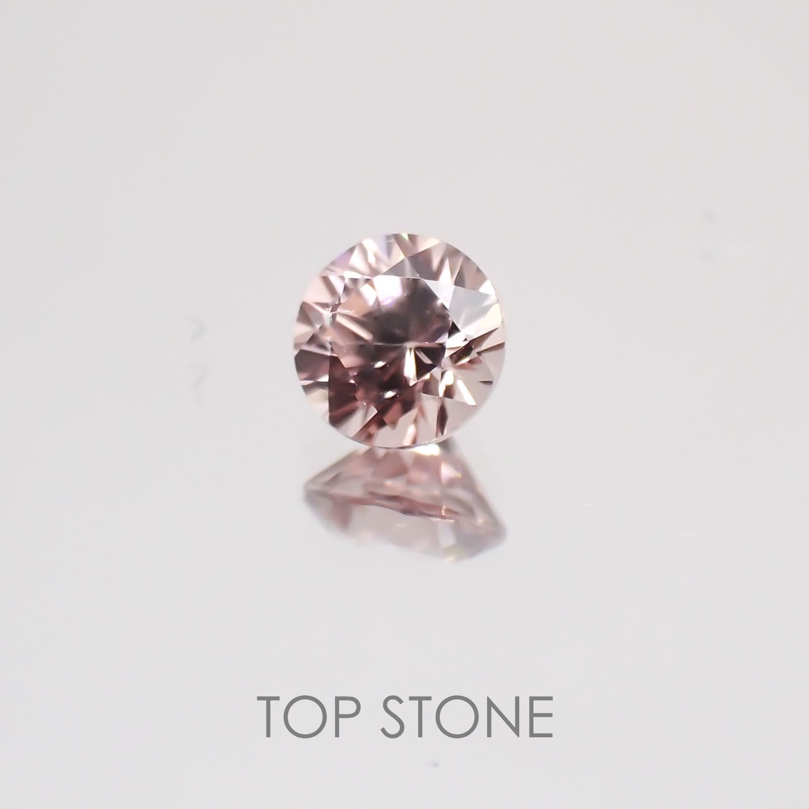 マラヤガーネット タンザニア産 ルース 0.42ct[21059376]4×4mm前後