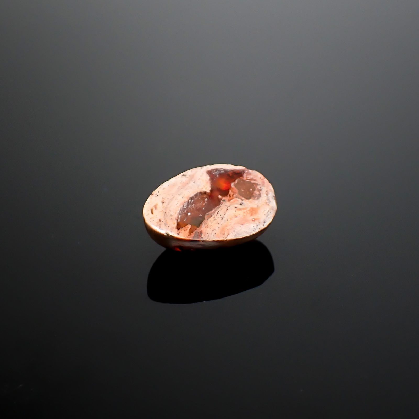 カンテラオパール メキシコ産 6.74ct / 16x11.3mm前後 [260933081]