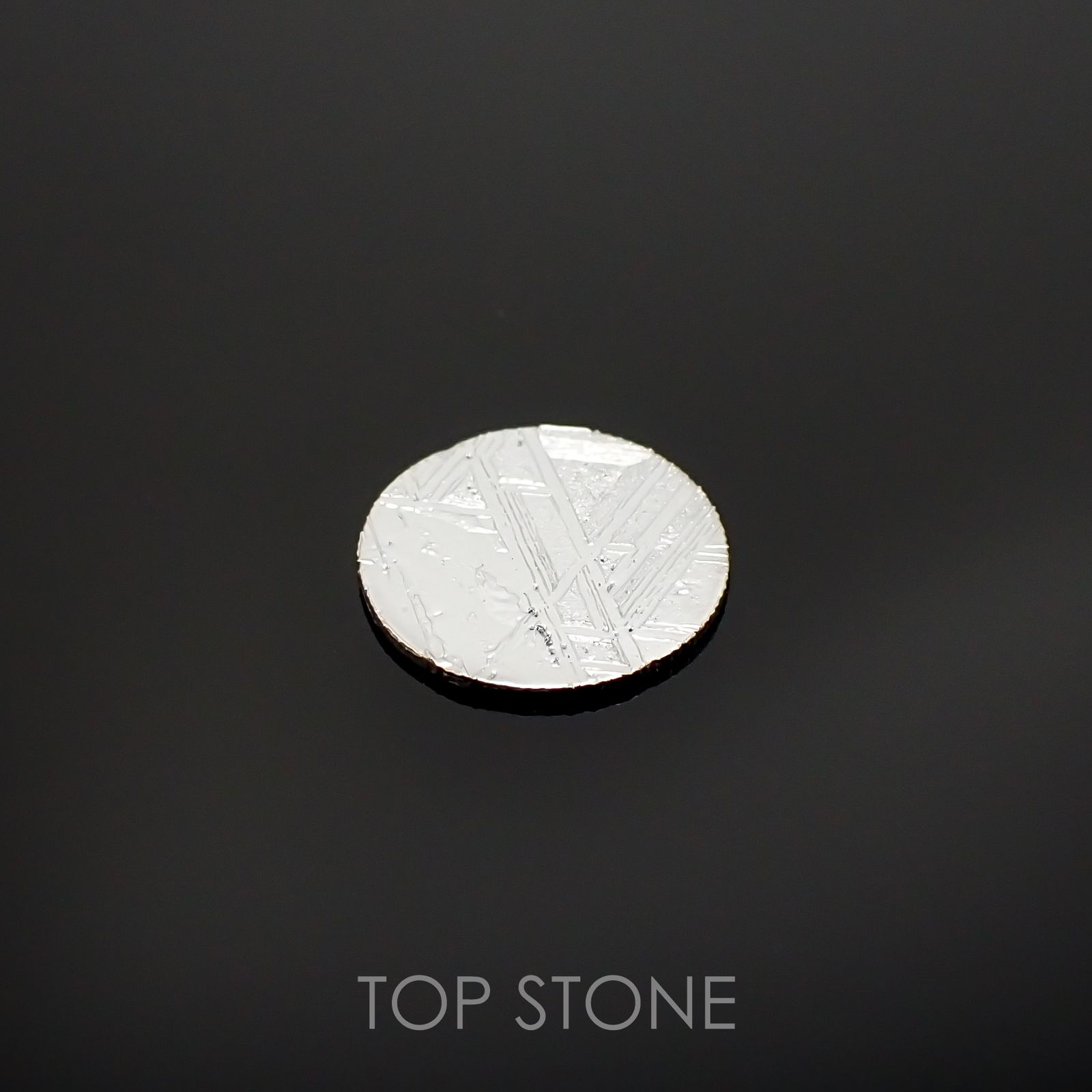 ムオニナルスタ隕石 発見地：スウェーデン 1.51ct[220115611]9.9x9.9mm前後