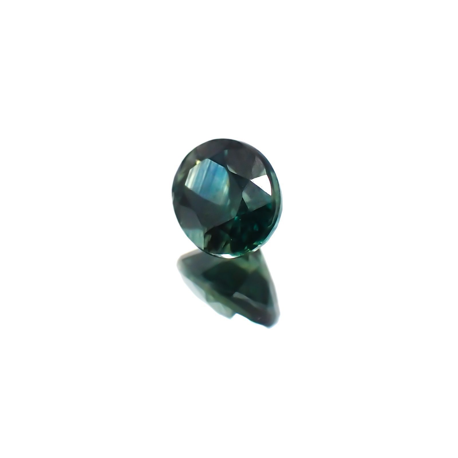 サファイア(宝石名サファイア)ケニア産 0.56ct 識別済[231124236]5.3x4.2mm前後