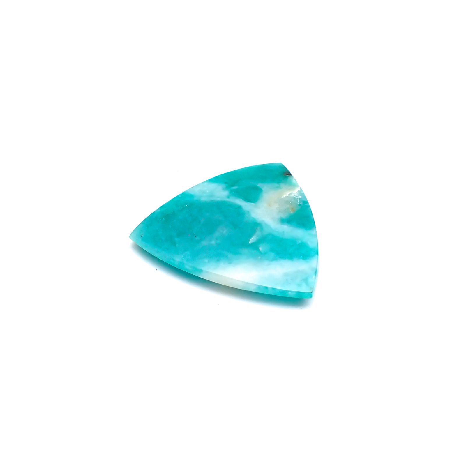 マトリックスアマゾナイト(アマゾナイトインクォーツ/フェルドスパー) ブラジル産 8.99ct[230823080]20.1x19.9mm前後