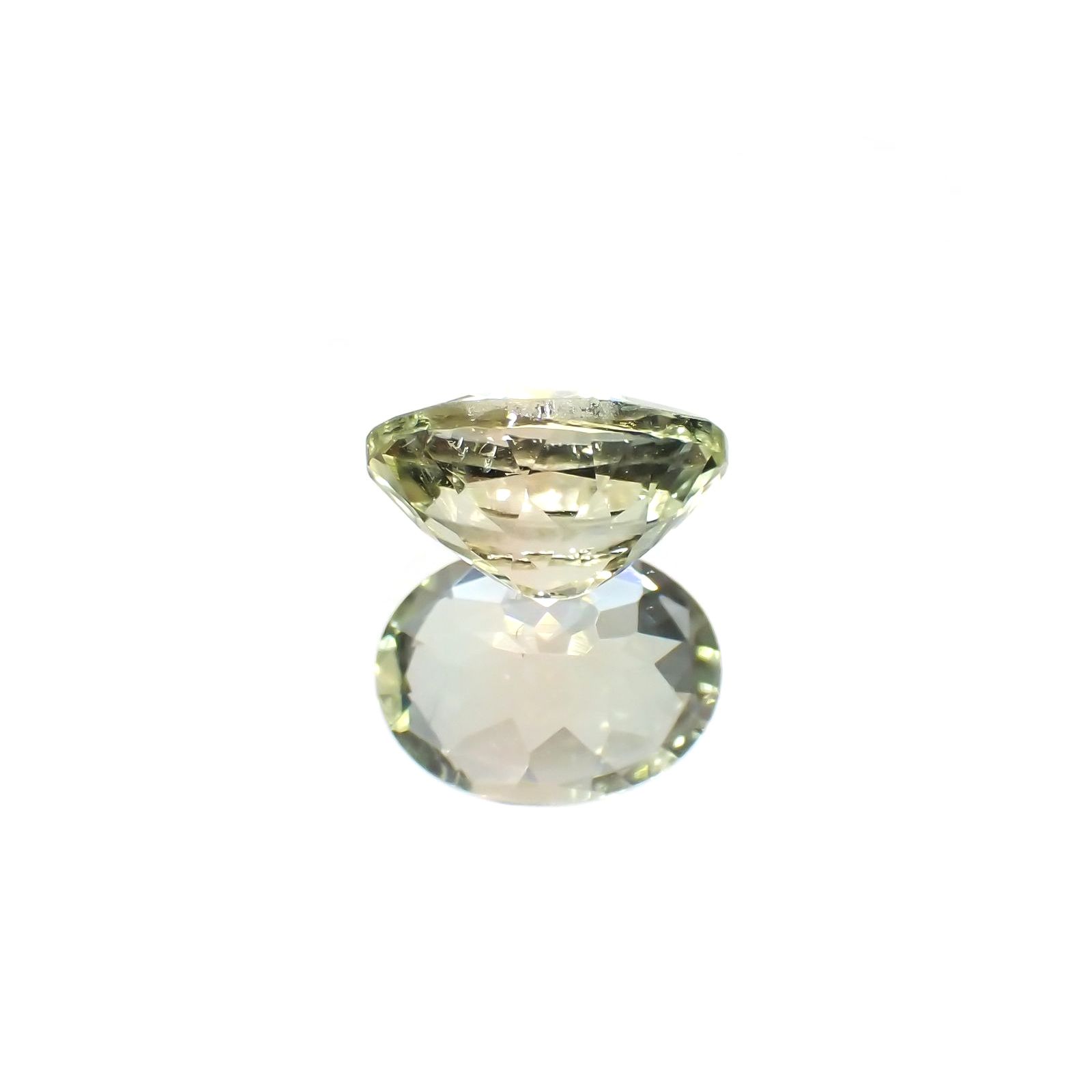 バイカラートルマリン(宝石名トルマリン)コンゴ民主共和国産 1.38ct 識別済[220717023]8.1x6.2mm前後