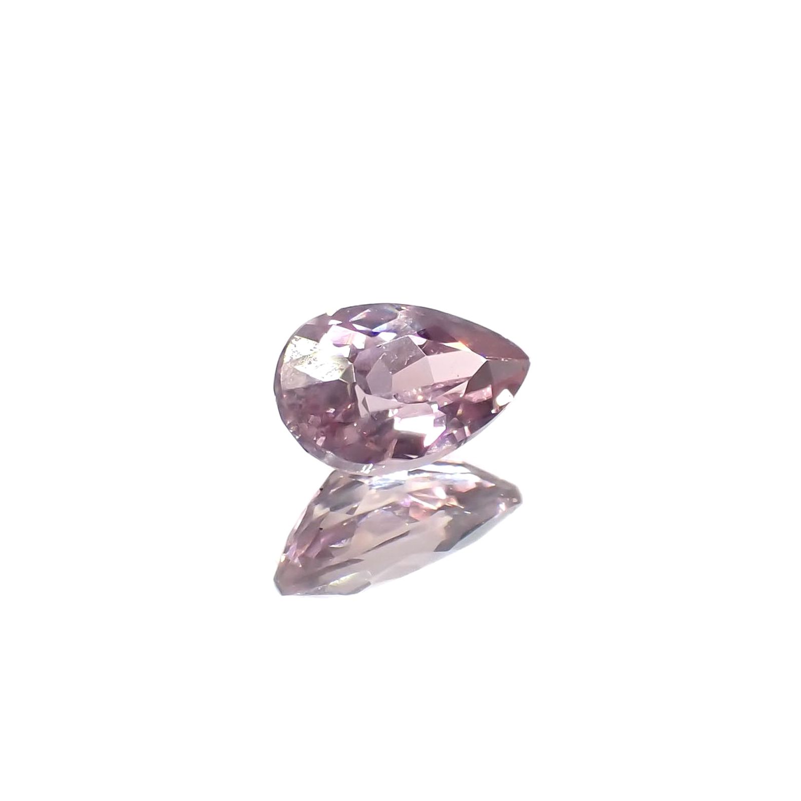 カラーシフト ピンクダイアスポア アフガニスタン産 0.44ct / 6.1x3.7mm前後 [260426986]