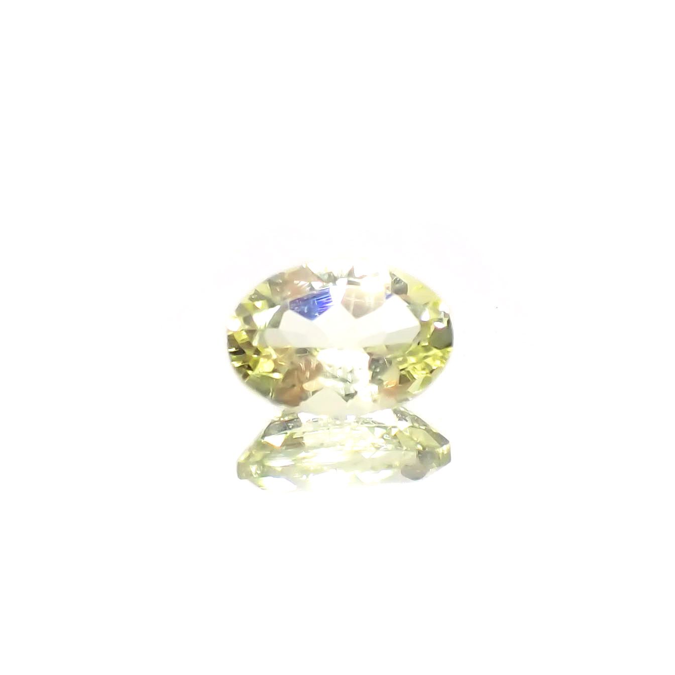 イエローダンビュライト タンザニア産 0.80ct[240125464]7.1x5mm前後