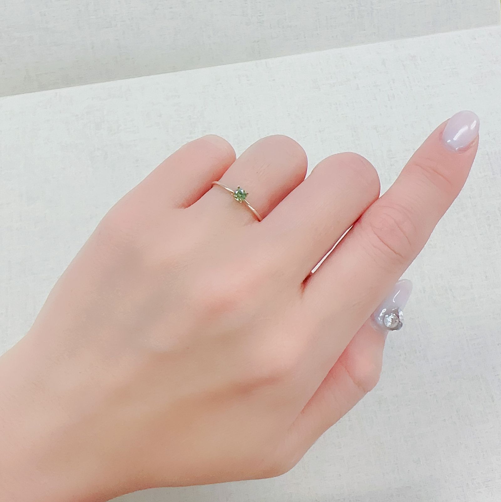 デマントイドガーネット ロシア産 0.15ct[230421601]3.1x3.1mm前後