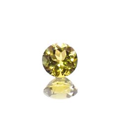 カナリートルマリン ザンビア・カナリー鉱山産 0.25ct[230823154]3.9x3.9mm前後