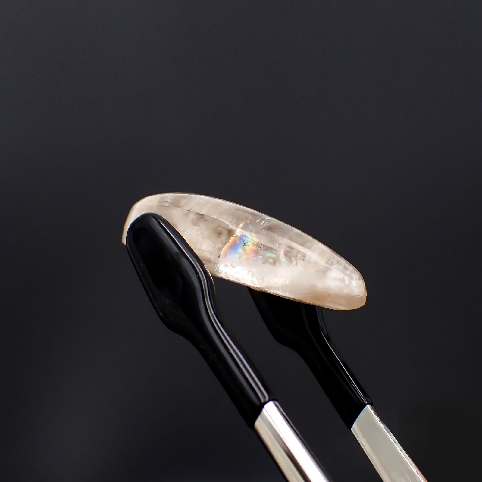 ホワイトガーデンクォーツ ブラジル産 27.65ct[230722651]30.2x15.9mm前後