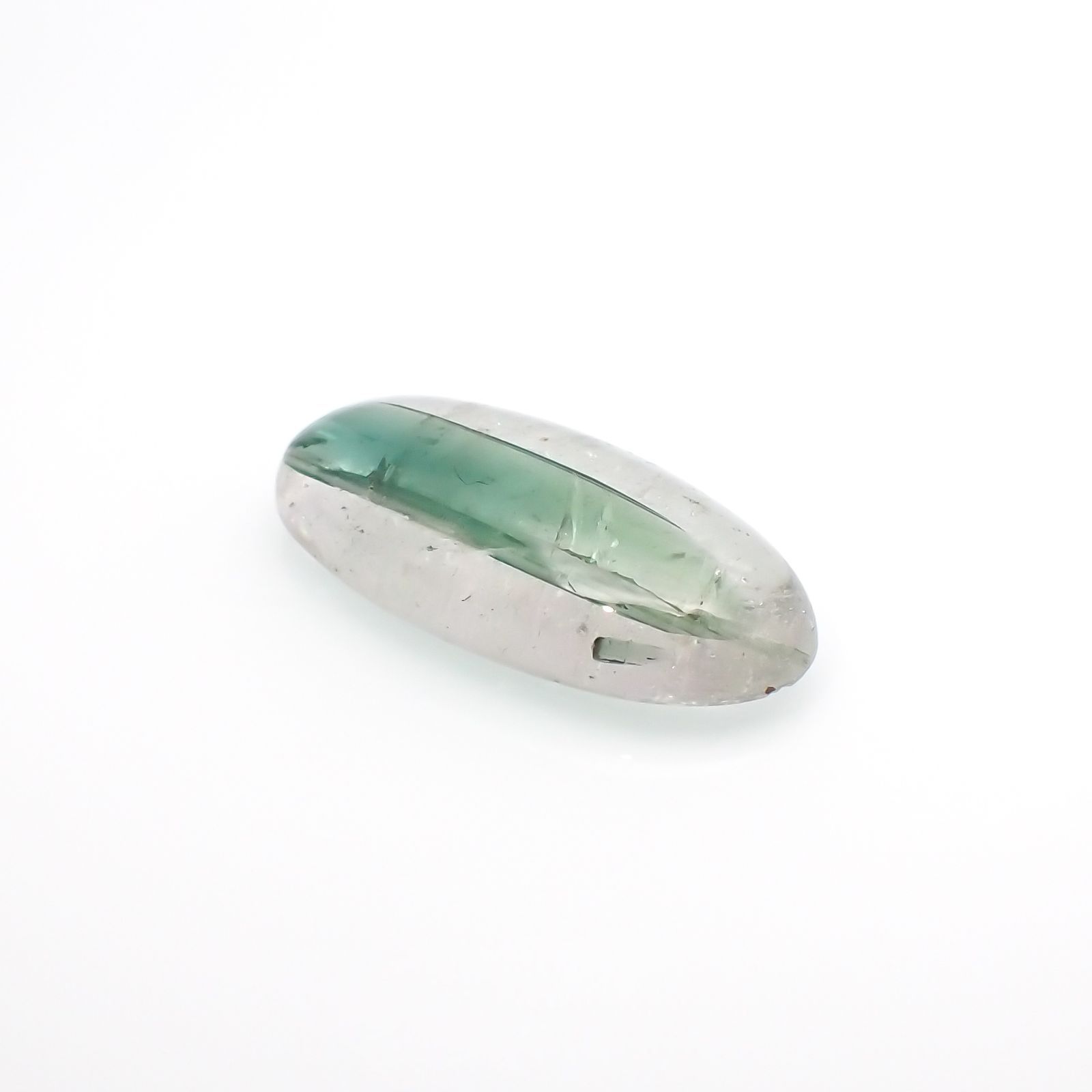 グリーントルマリンインクォーツ ブラジル・ミナスジェライス州産 9.72ct[221018308]21.8x9.9mm前後