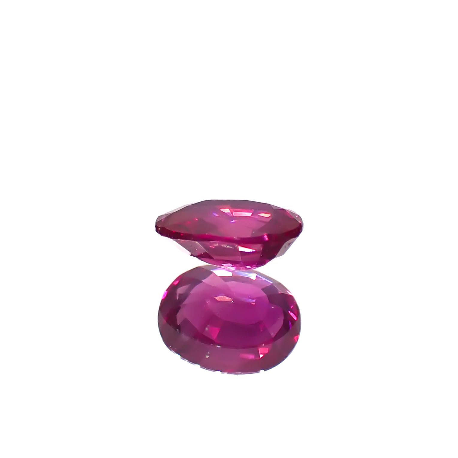 ルビー 非加熱 ビルマ産 0.35ct[240628059]4.7x3.9mm前後