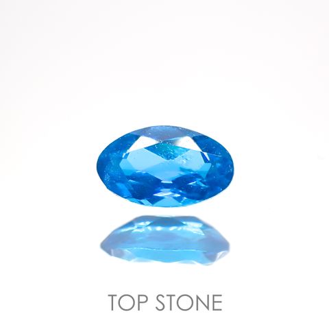 ネオンブルーアパタイト(宝石名アパタイト) ブラジル産 0.23ct 識別済[211012569]5×3mm前後
