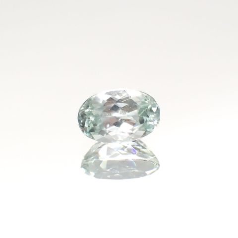 ユークレース(宝石名ユークレース)コロンビア産 ソ付(彩珠) 1.216ct / 7.9x5.1mm前後 [220616448]