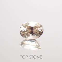 シンハライト(宝石名シンハライト)スリランカ産 0.4ct 識別済[211113713]5.2x3.7mm前後