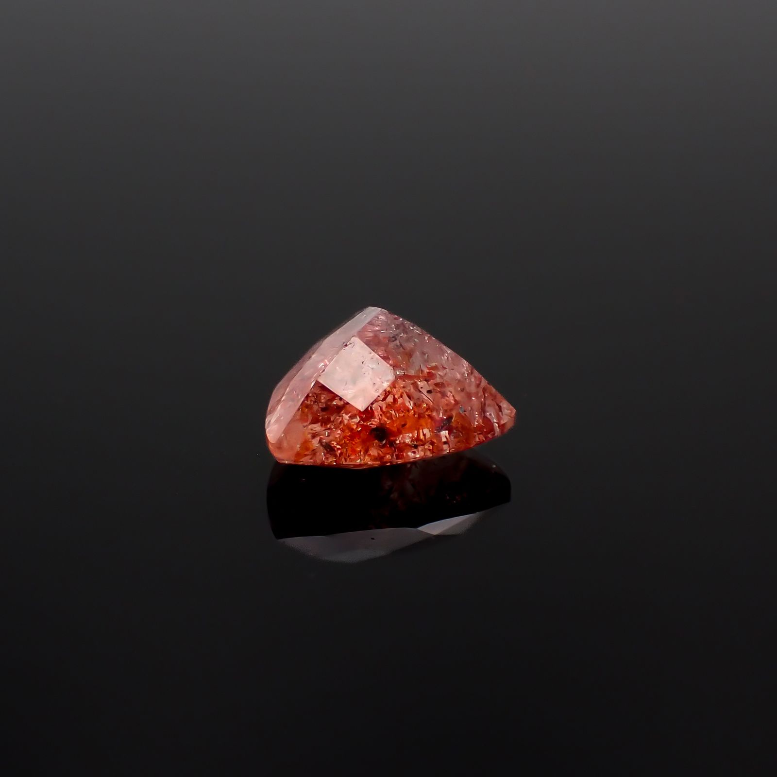 ファイヤークォーツ ナイジェリア産 5.51ct[240326728]12.7x12.6mm前後
