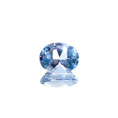 タトゥーアクアマリン ブラジル・ミナスジェライス州タトゥー鉱山産 0.70ct[240929121]6.6x5.3mm前後