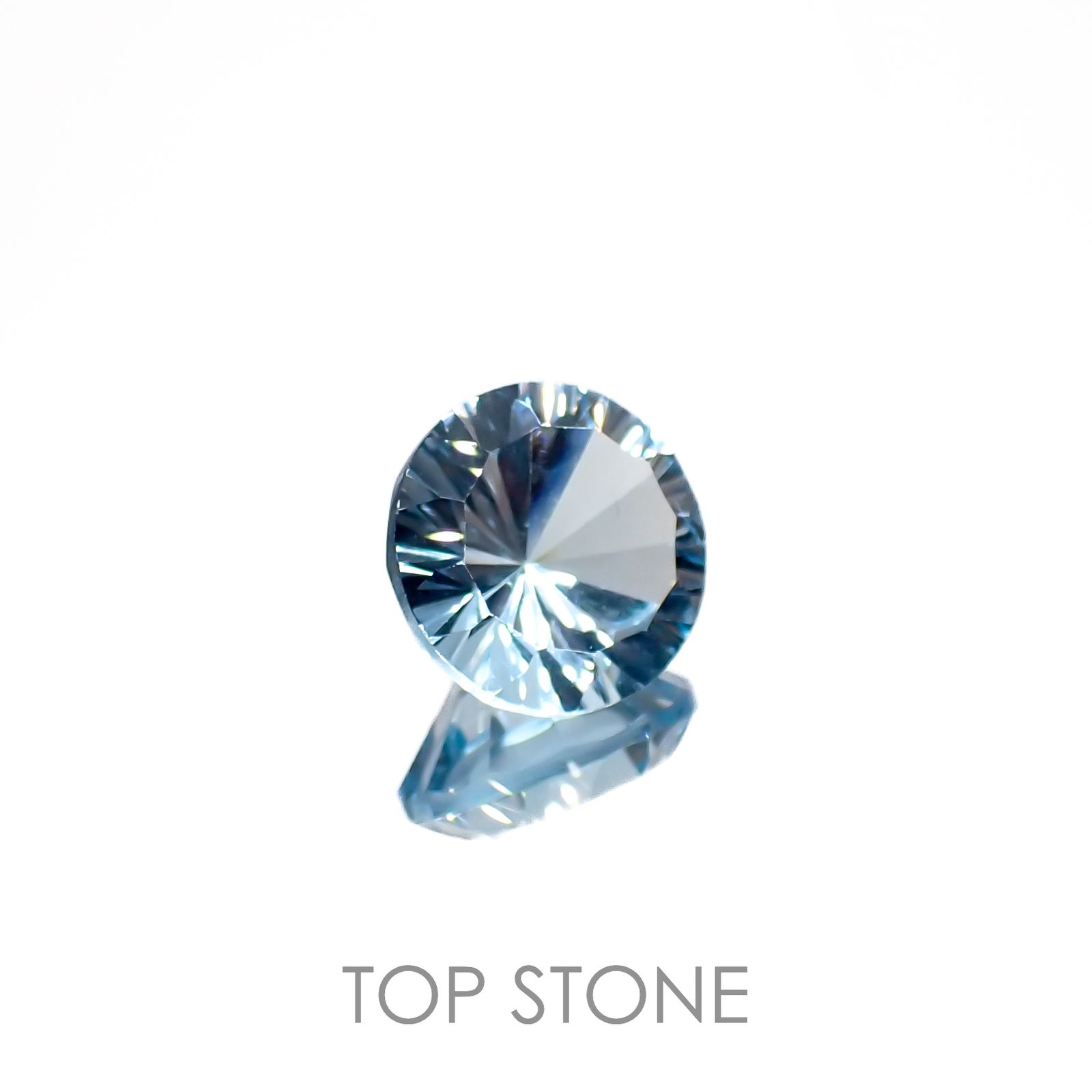 ブルートパーズ ブラジル産 4.22ct[221219343]9.9x9.9mm前後