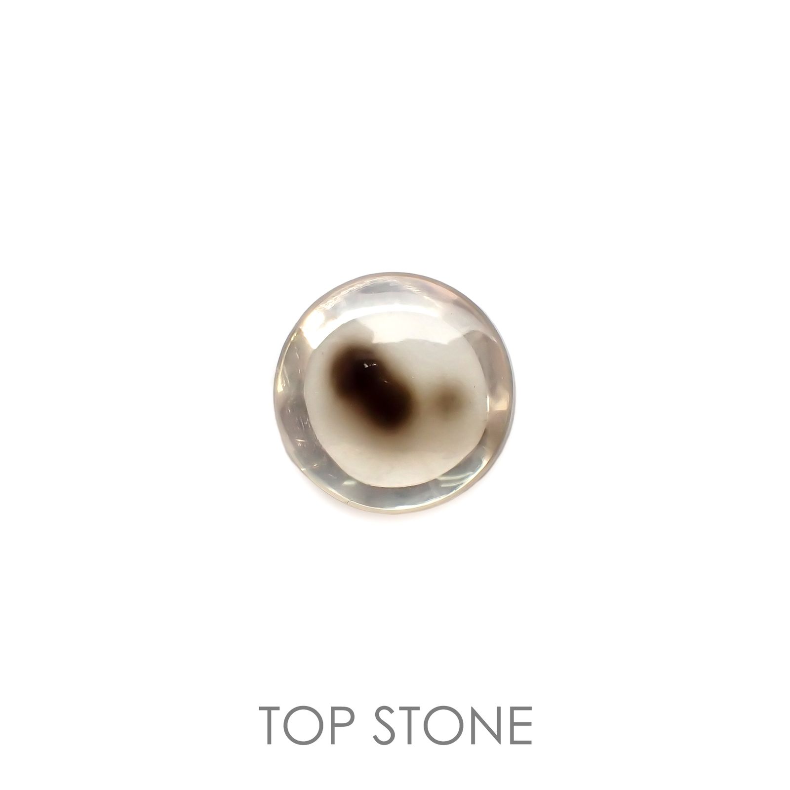 ダルメシアンクォーツ ブラジル産 6.15ct[220115107]12.8x12.8mm前後