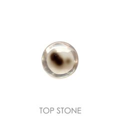 ダルメシアンクォーツ ブラジル産 6.15ct[220115107]12.8x12.8mm前後