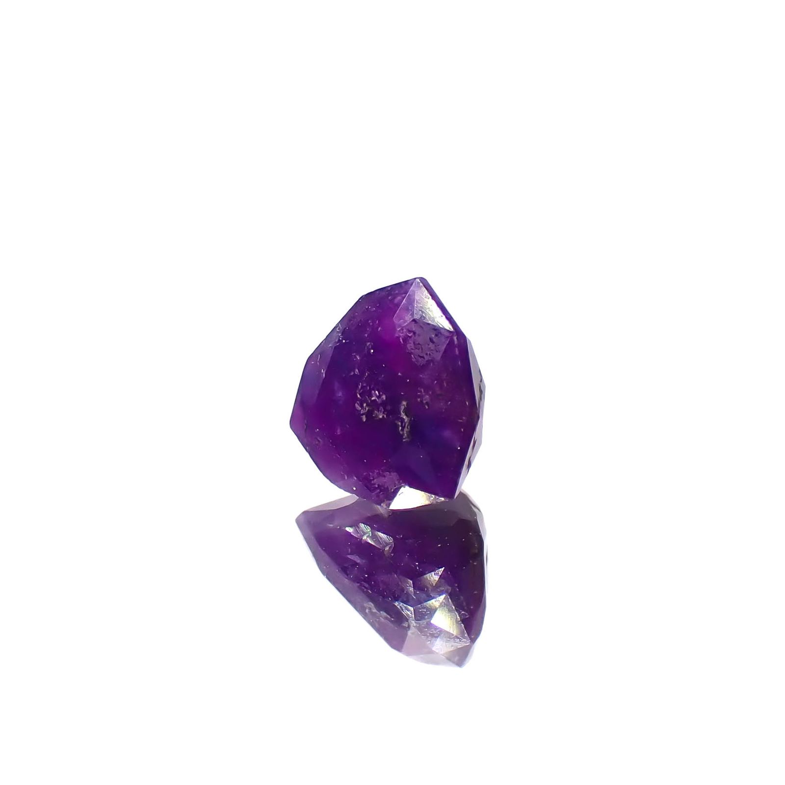 ◇カスタムカット◇スギライト 南アフリカ産 1.14ct[240628372]6.8x6.6mm前後