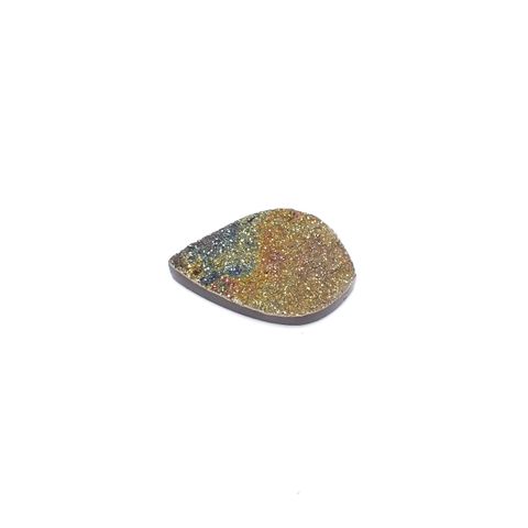 レインボーパイライト 原石 ロシア産 11.50ct[240527469]24.2x15.7mm前後