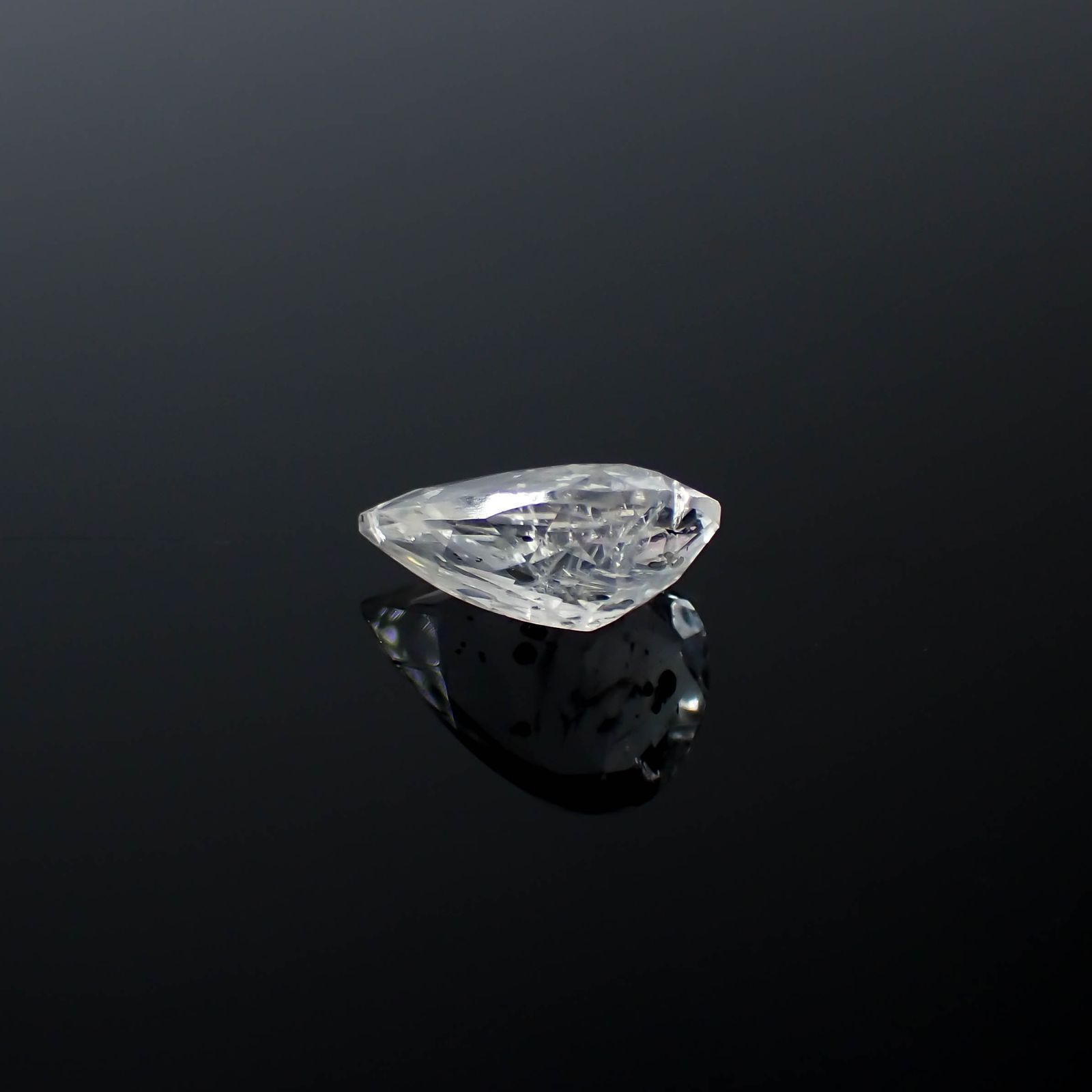 パイライトインクォーツ(マーカサイトインクォーツ) ブラジル産 7.79ct / 17.3x12.4mm前後 [240225913]