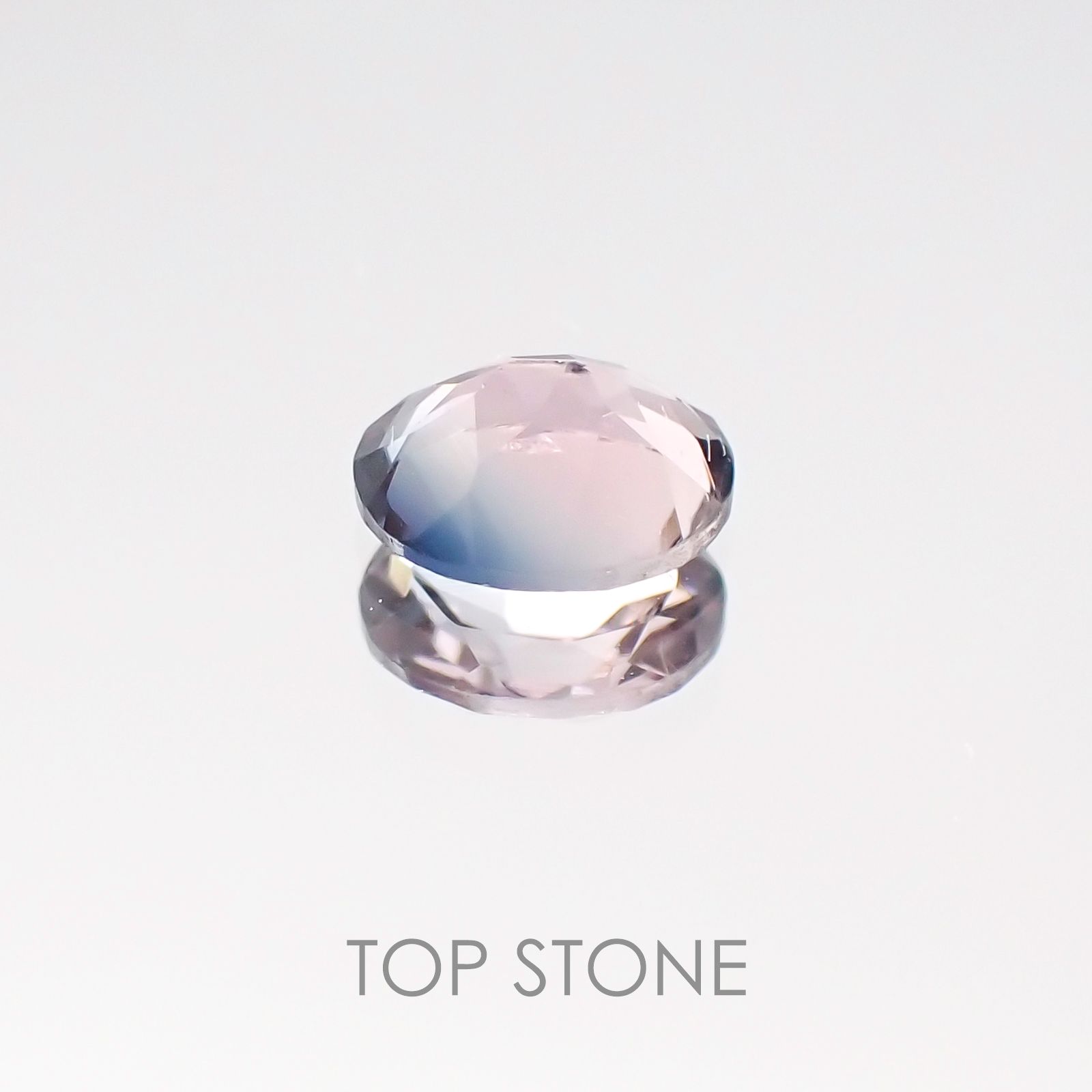 バイカラートルマリン ブラジル産 ルース 0.33ct[20106809]4.9×3.9mm前後