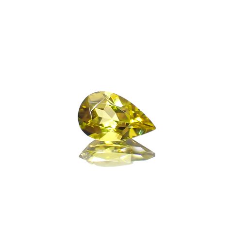 カナリートルマリン ザンビア・カナリー鉱山産 0.70ct[240527561]7.8x4.9mm前後