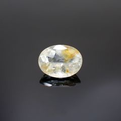 オーロラアクアマリン ブラジル産 4.06ct [220114403]12.1x9.2mm前後