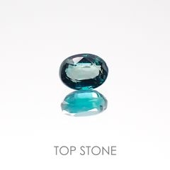 グランディディエライト(宝石名グランディディエライト) マダガスカル産 0.221ct ソ付(日独)[20127628]4.1×3.0mm前後