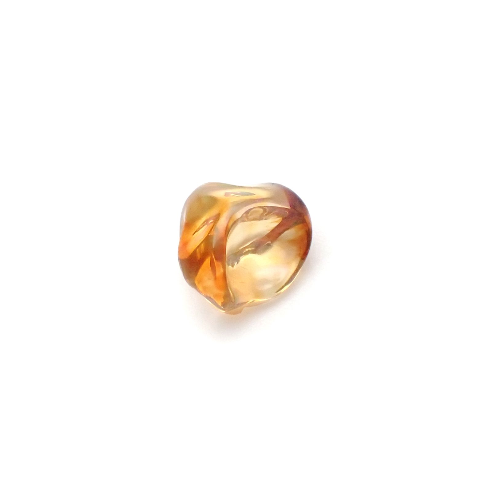 ファイヤーオパール 原石 メキシコ産 1.73ct[240125277]8.5x6.5mm前後