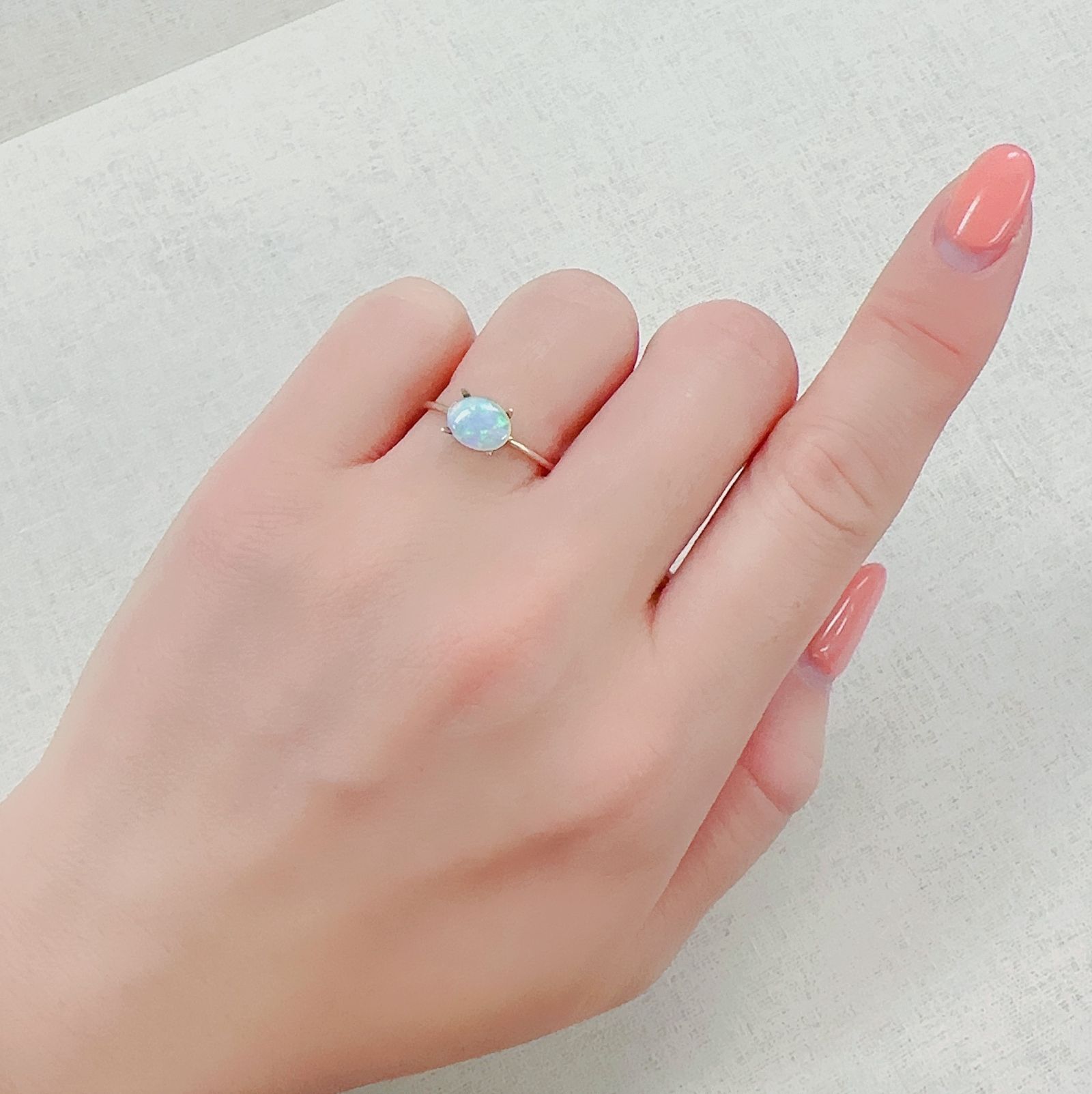 オパール オーストラリア産 0.52ct[230321151]7.7x6mm前後
