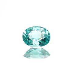 パライバトルマリン(宝石名トルマリン/別名パライバ・トルマリン)ブラジル産 0.18ct 識別済[230120018]4.2x3.3mm前後
