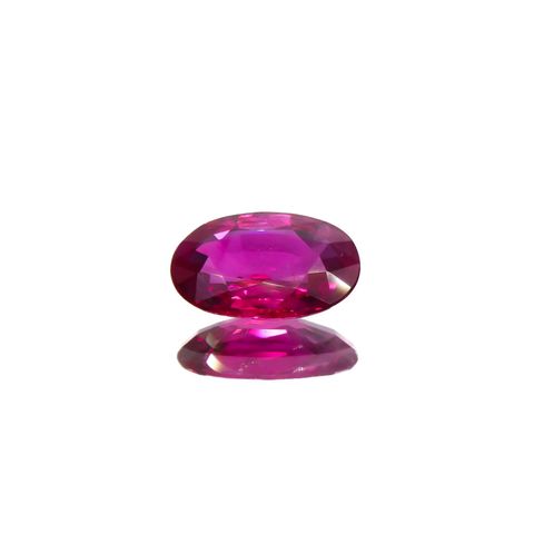 ルビー /Minor Residues(宝石名ルビー)ビルマ・モゴック産 0.70ct GIA鑑付[220817400]6.97x4.85mm前後
